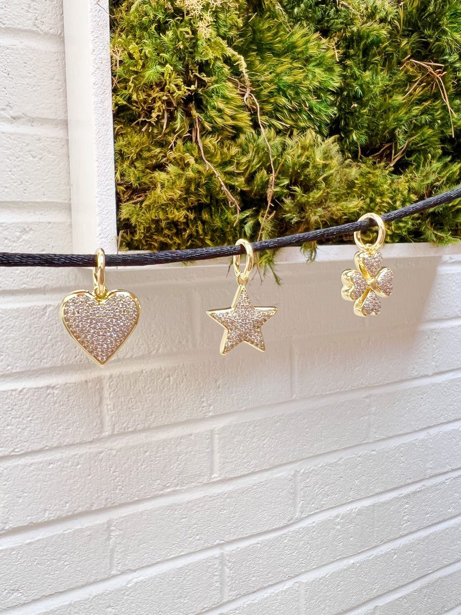 Small Pave Star Charm