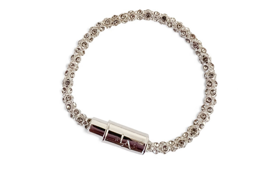 Silver Disco Chain Bracelet