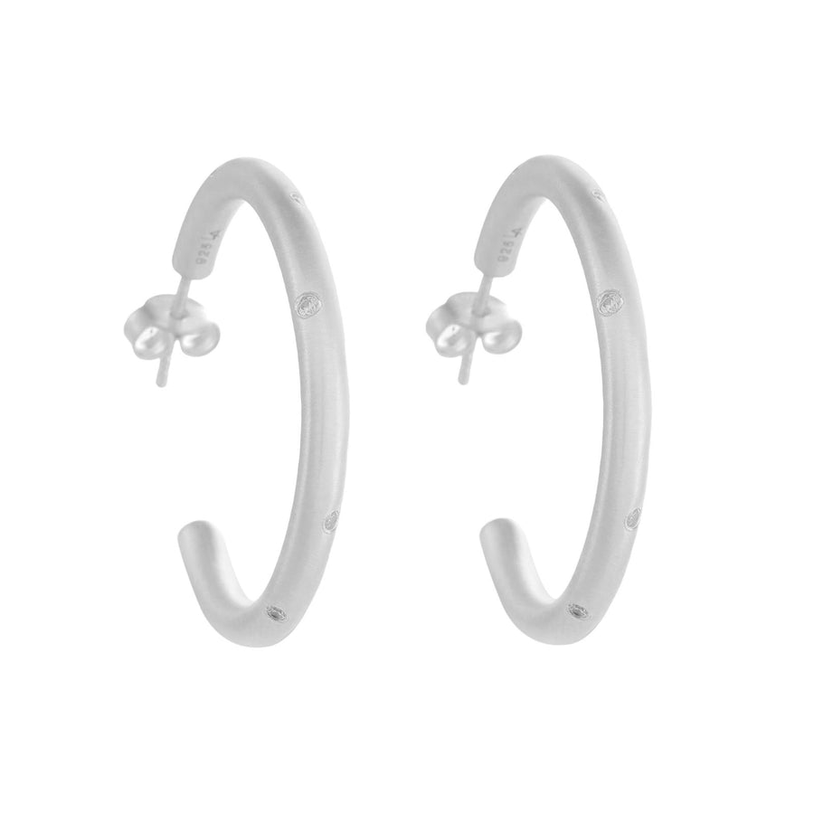 Elevated LA Sterling Hoops