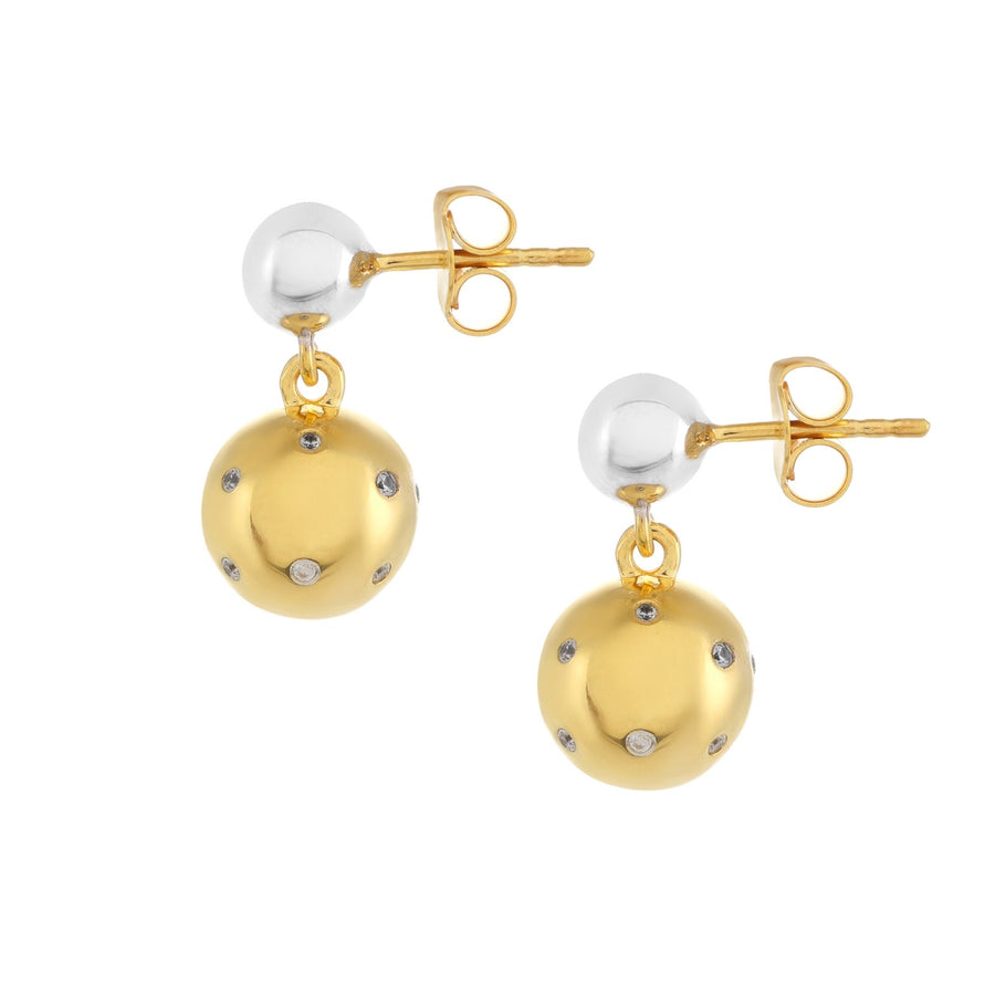 Sphere Drop Earrings