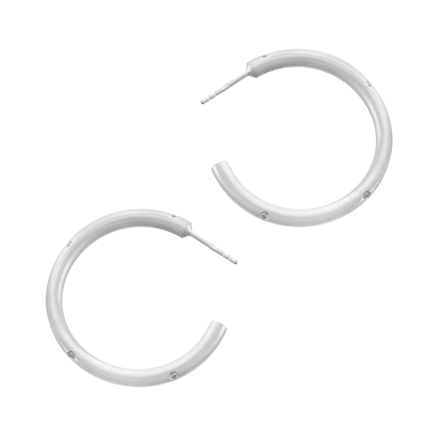 Elevated LA Sterling Hoops