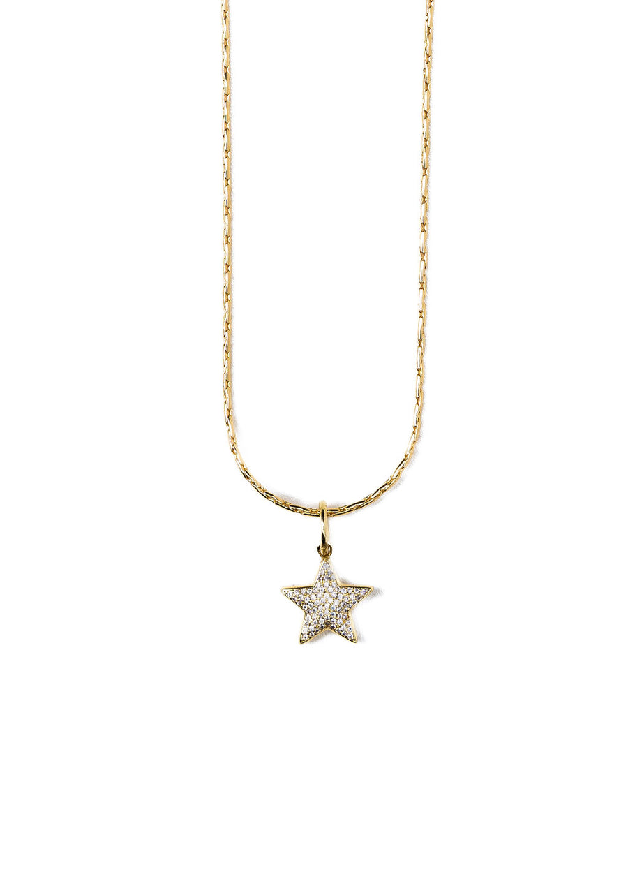 Small Pave Star Charm