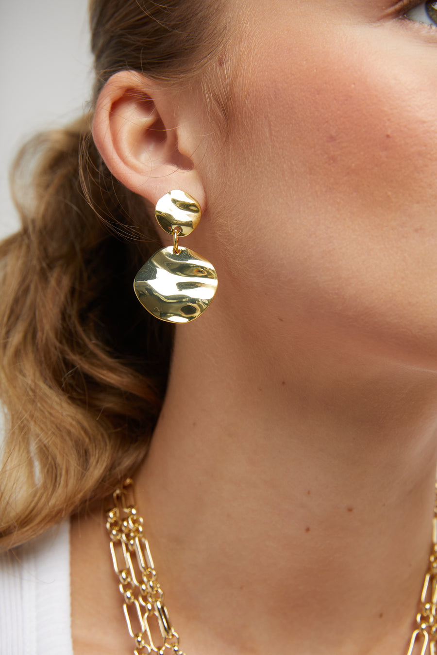 Waves Statement Earrings