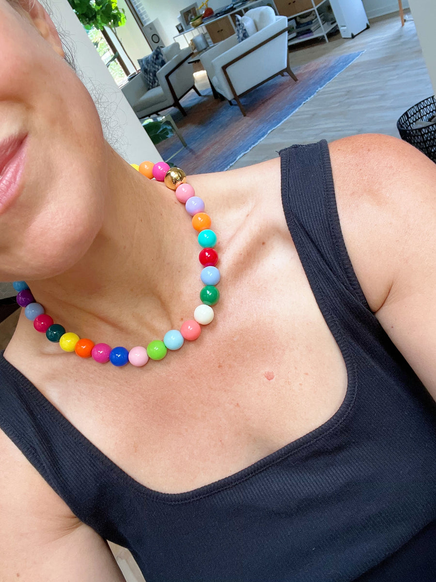 Gumball Stretch Necklace