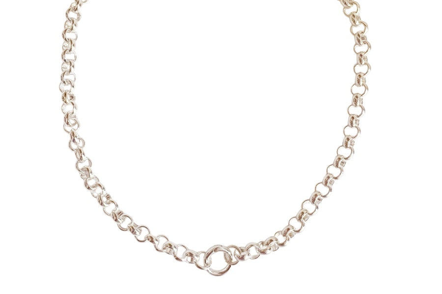 22” Rolo Charm Chain in Gold or Silver