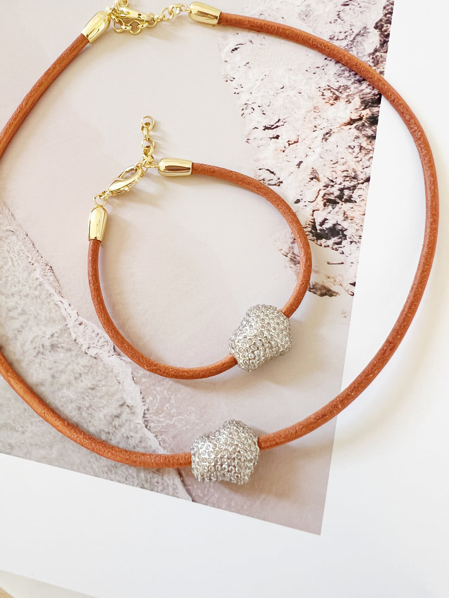 Boho Beach Bling Cord Bracelet