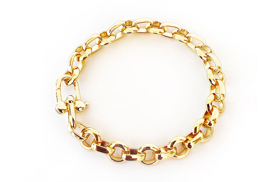 Everyday Gold Link Bracelet