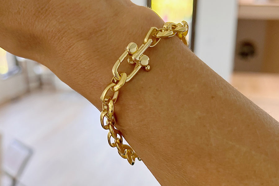 Everyday Gold Link Bracelet