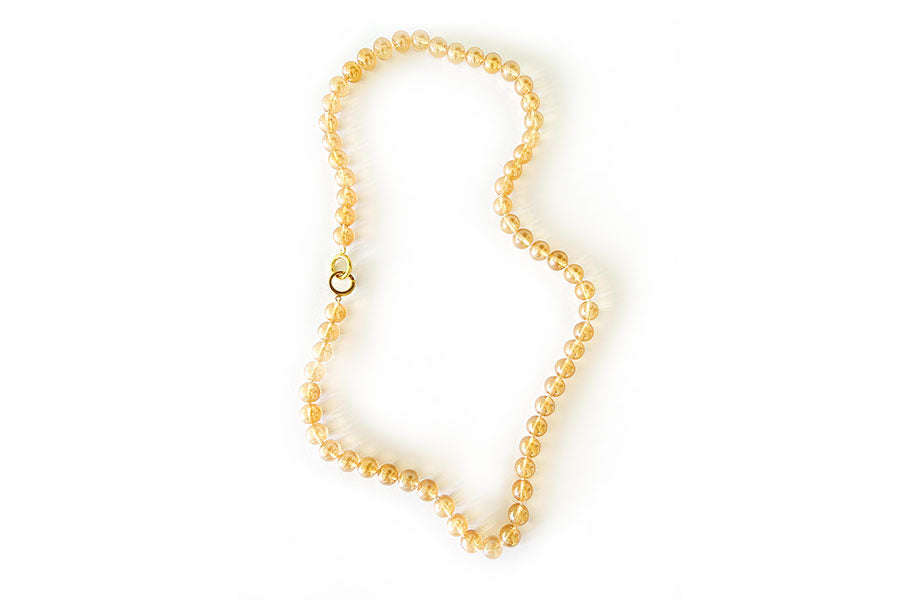 Champagne Bubbles Necklace Long