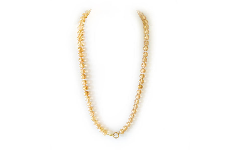 Champagne Bubbles Necklace Long