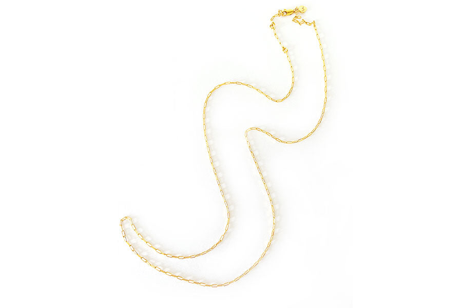 Dainty 32-34” Paperclip Chain