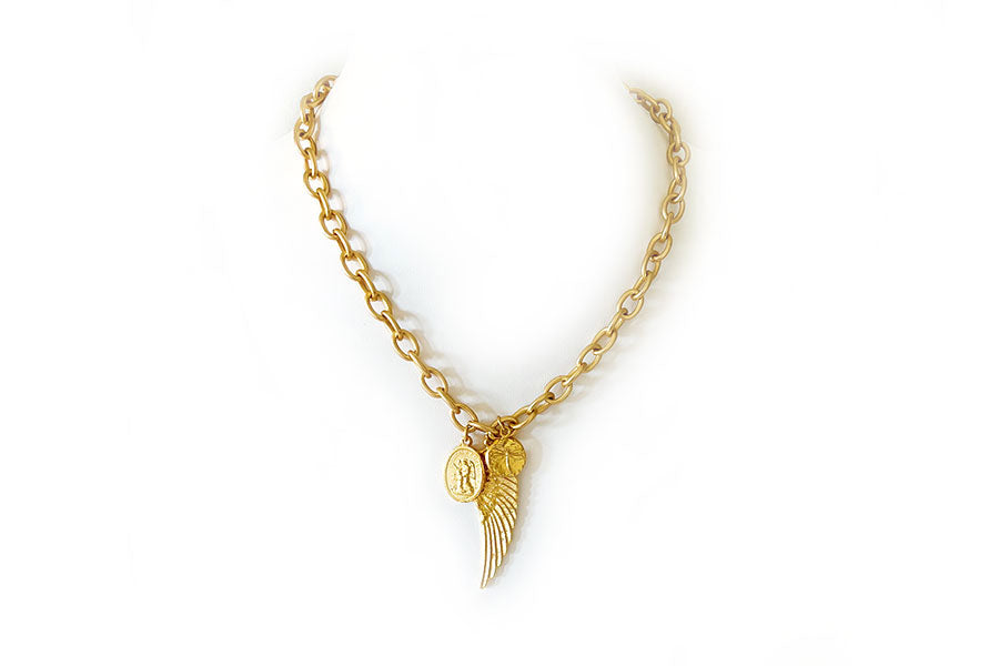 Free Bird Charm Necklace