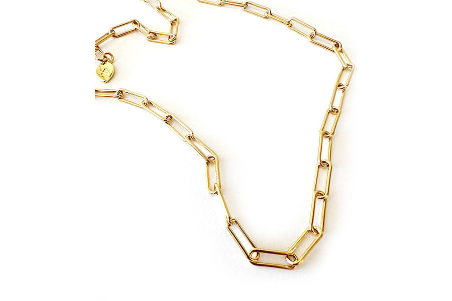 Layering Paperclip Chain