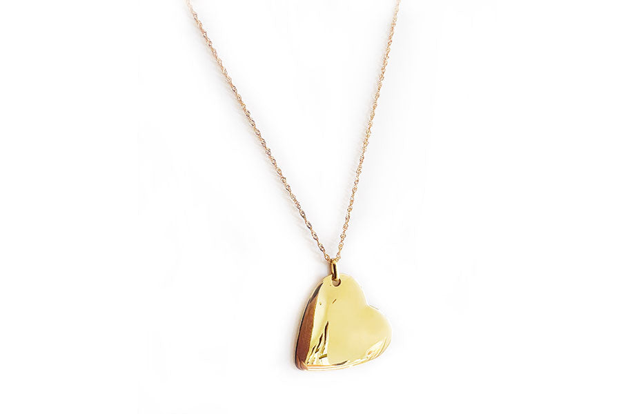 Mega Heart Long Necklace