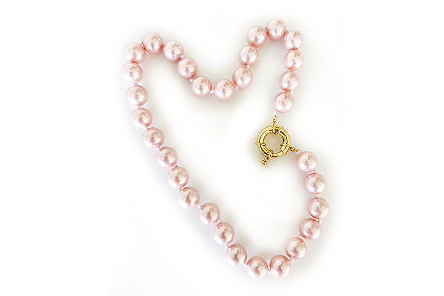 Pink Pearl Necklace