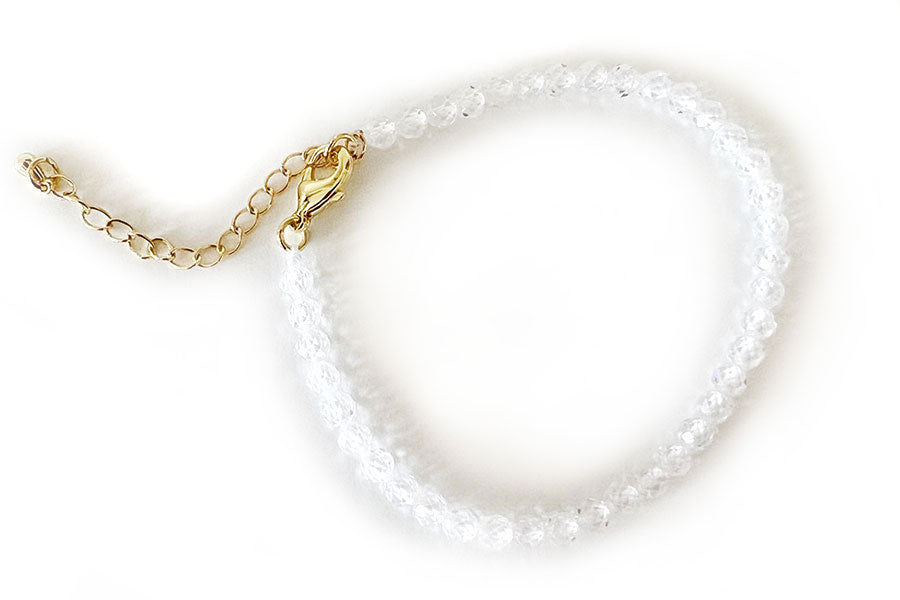 White Shimmer Bracelet