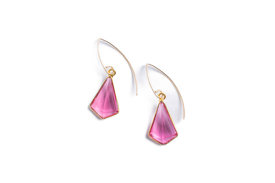 Pink Kite Earrings
