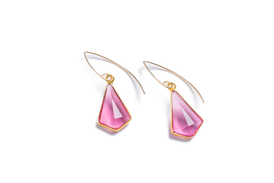 Pink Kite Earrings