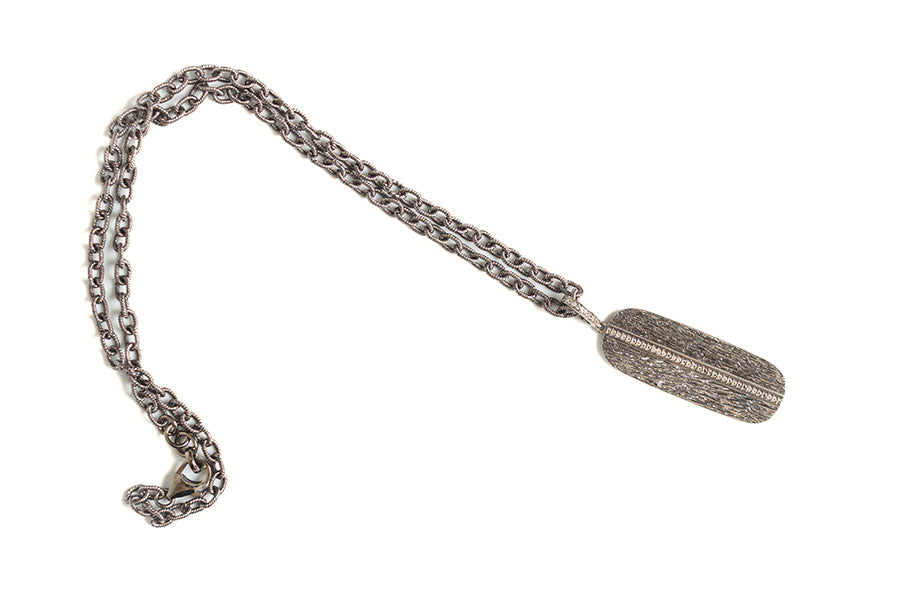 Paddle Pendant Necklace